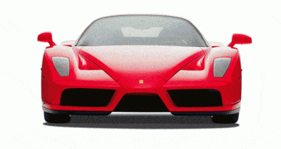 2003 Enzo Ferrari in 77 Original Maranello Launch header gif