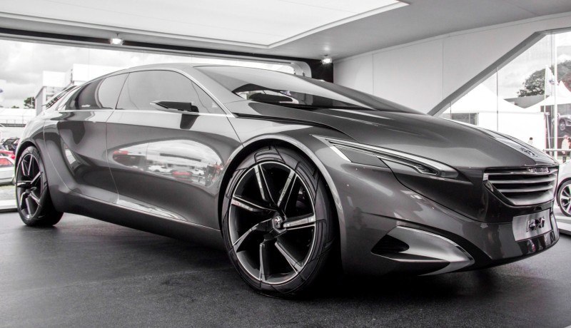 2011 Peugeot HX1 Concept Shows Sumptuous Detailing and Scale, But Front-Drive Proportions 11