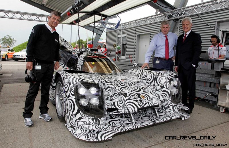 2013- Porsche LMP1 Rollout- Weissach- Chairman Mu__ller