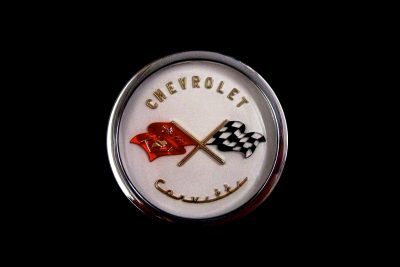 1953 Corvette Crossed Flag Logo