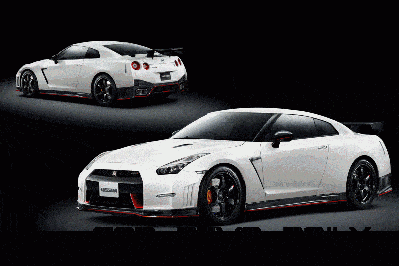 2014 Nissan GT-R Animated GIF