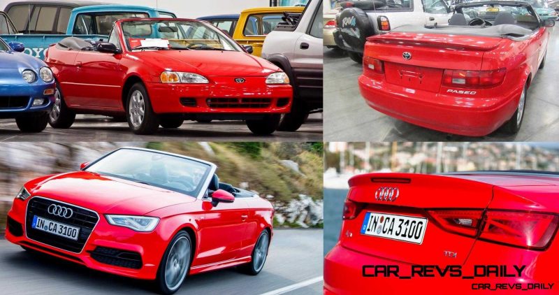 2015 Audi A3 Cabrio vs 1997 Toyota Paseo