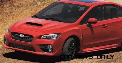 2015 Subaru WRX Nears 270 Horsepower, Looks Hot2