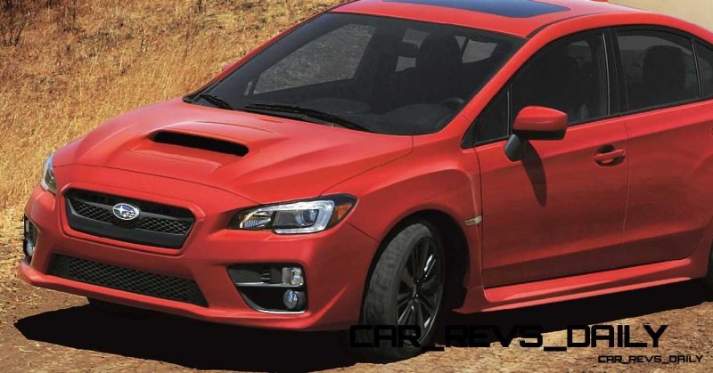 2015 Subaru WRX Nears 270 Horsepower, Looks Hot2