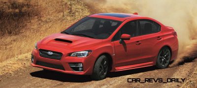 2015 Subaru WRX Nears 270 Horsepower, Looks Hot3