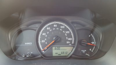 Toyota Yaris gauges