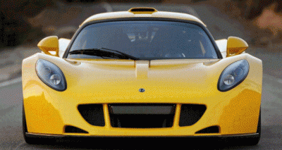 265MPH Hennessey Venom GT - Animated GIF header