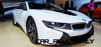 2015 BMW i8 in Crystal White