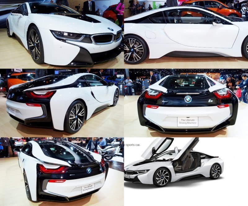 CarRevsDaily - BMW i8 Tiled Collage