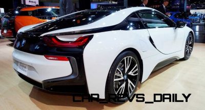 2015 BMW i8 in Crystal White
