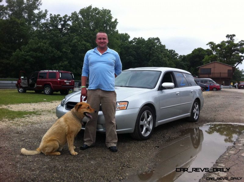 CarRevsDaily.com - TomBurkart - Blackhawk Farms Raceway with Drake my dog.jpg