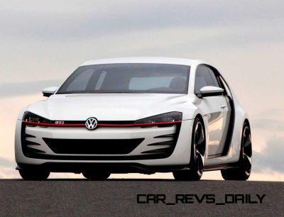 Design Vision Volkswagen GTI Concept - CarRevsDaily