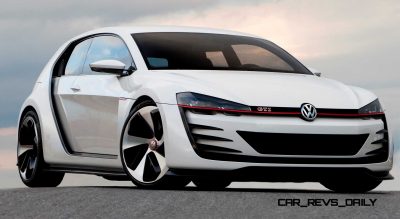 Design Vision Volkswagen GTI Concept - CarRevsDaily