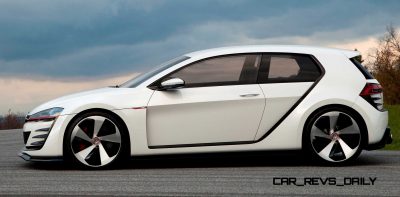 Design Vision Volkswagen GTI Concept - CarRevsDaily