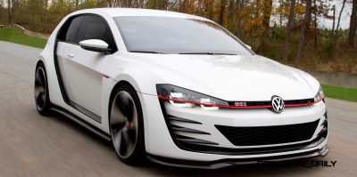 Design Vision Volkswagen GTI Concept - CarRevsDaily