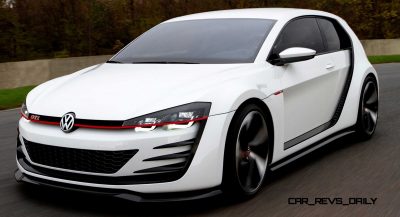 Design Vision Volkswagen GTI Concept - CarRevsDaily