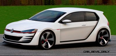 Design Vision Volkswagen GTI Concept - CarRevsDaily