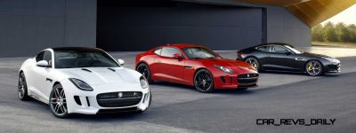 Jaguar Makes a WINNER!  2015 F-type Coupe Debuts Three Gorgeous Flavors, Pricing, Up to 550 HP!8