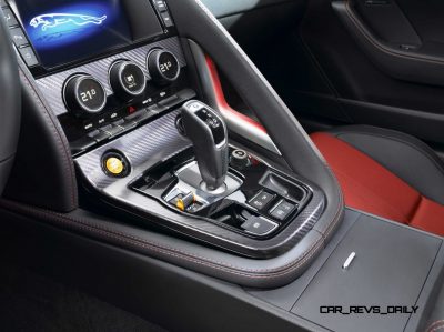 Jaguar Makes a WINNER!  2015 F-type Coupe INTERIOR11