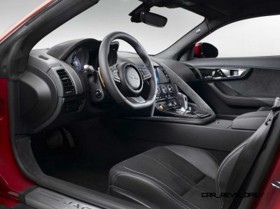 Jaguar Makes a WINNER!  2015 F-type Coupe INTERIOR4