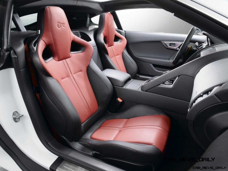 Jaguar Makes a WINNER!  2015 F-type Coupe INTERIOR9