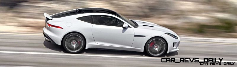 Jaguar Makes a WINNER!  2015 F-type R Coupe Debut9