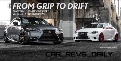 Lexus Rocks SEMA - Wild IS350 Widebodies Showcase12