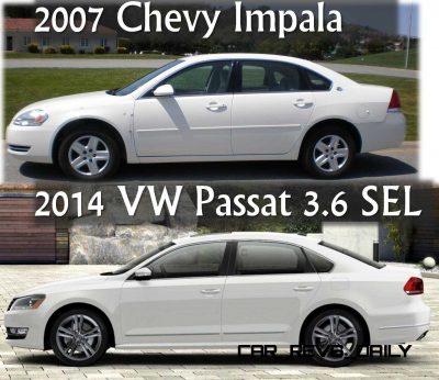 2007 Impala vs 2014 Passat V6 SEL