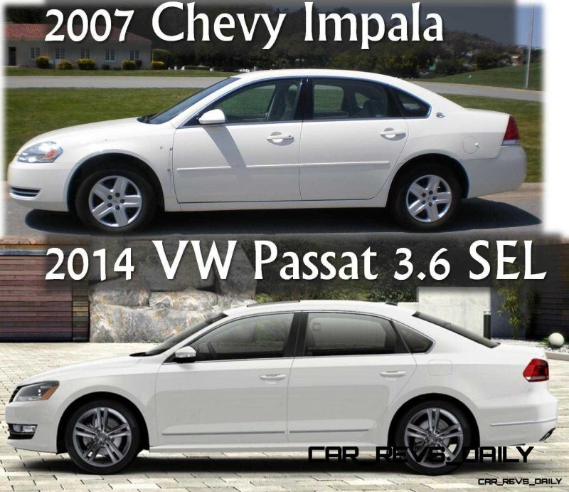 2007 Impala vs 2014 Passat V6 SEL