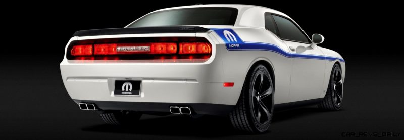 New Mopar ?14 Challenger model revealed: only 100 serialized coupes will be built, offering ?Mopar-or-no-car? fans the rarest factory-produced Dodge Challenger model to date with unique ?Moparized? equipment