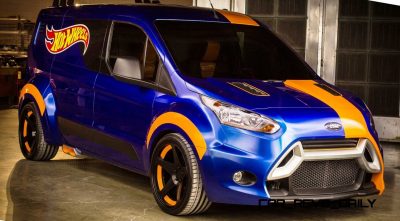 Ford?s 2014 Transit Connect Sizzles for SEMA Courtesy of Hot Wheels®