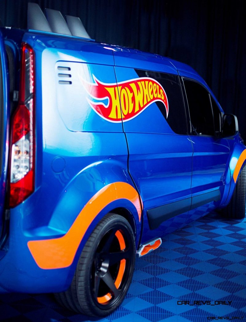 Ford?s 2014 Transit Connect Sizzles for SEMA Courtesy of Hot Wheels®