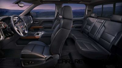 2014 GMC Sierra SLT Interior Profile from Driver's side