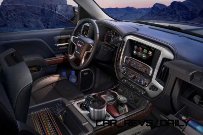 2014 GMC Sierra SLT Interior detail