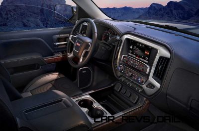 2014 GMC Sierra SLT Interior  from passenger seat