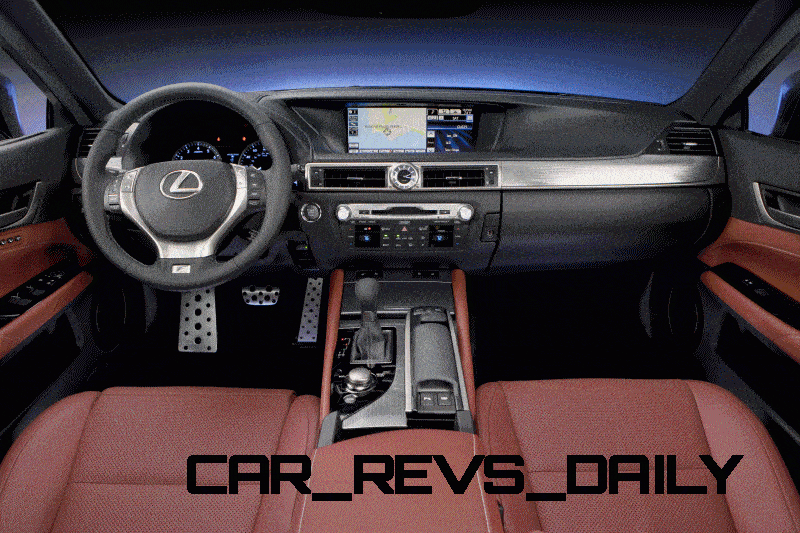 2014 Lexus GS - Interiors Animated GIF