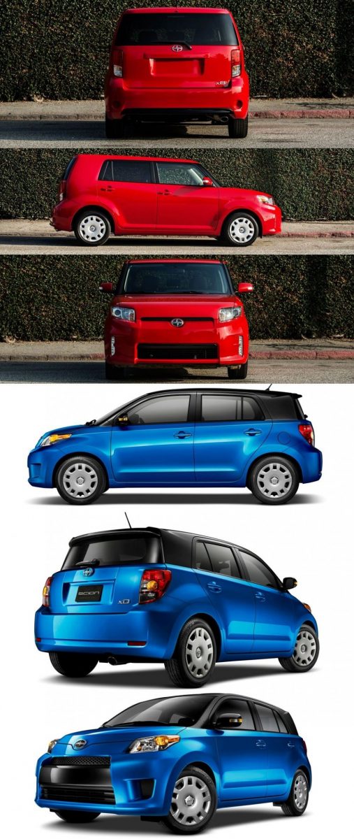 2014 Scion xB Red 6-vert