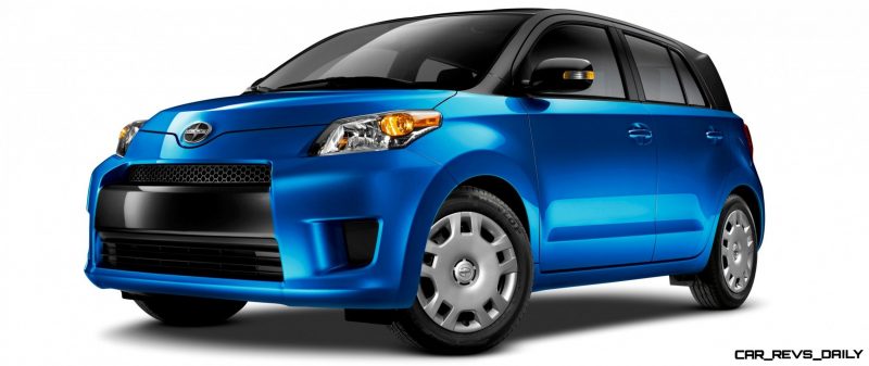 2014 Scion xD Blue Black Two-Tone 1