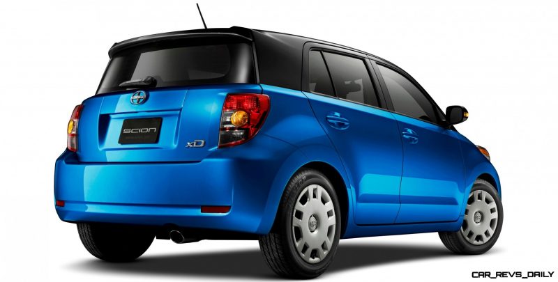 2014 Scion xD Blue Black Two-Tone 2