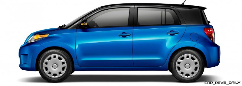 2014 Scion xD Blue Black Two-Tone 3