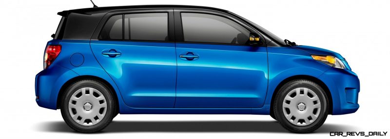 2014 Scion xD Blue Black Two-Tone 3