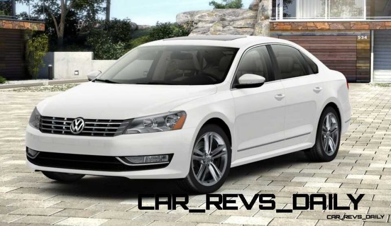 2014 VW Passat V6 SEL 7