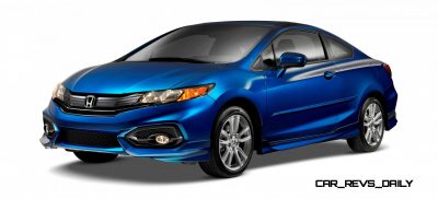 2014 Civic EX-L Coupe with Genuine Honda Accessories