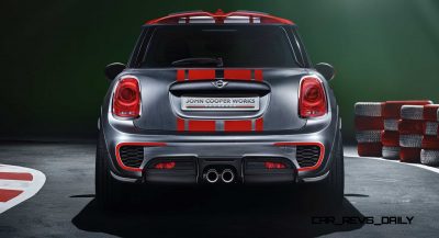 2015 MINI Cooper JCW Concept Brushed-Alloy Paints Hot Bod 11