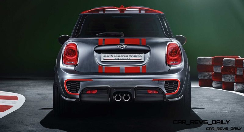 2015 MINI Cooper JCW Concept Brushed-Alloy Paints Hot Bod 11