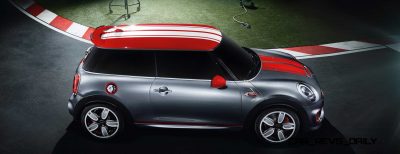 2015 MINI Cooper JCW Concept Brushed-Alloy Paints Hot Bod 12