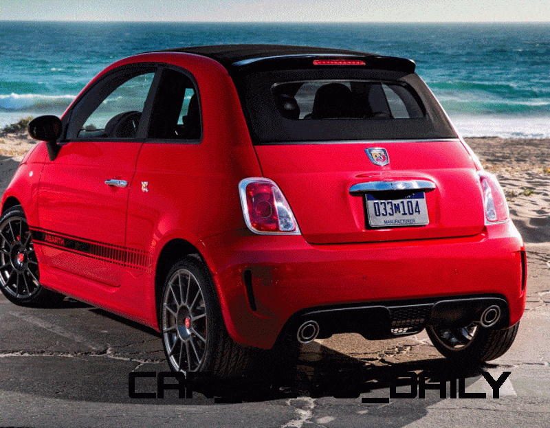 500 Abarth and 500C Abarth - Animated GIF