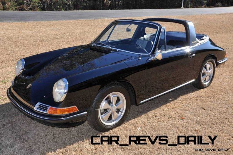 Black 1967 Porsche 911S Soft Window TARGA for sale in Raleigh NC 39