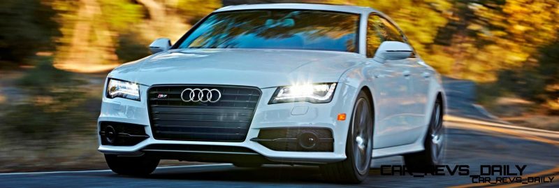 CarRevsDaily 2014 Audi S7 White 4