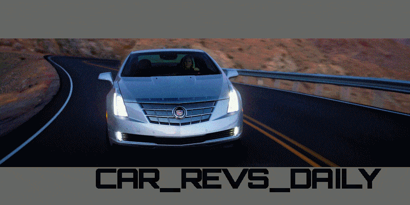 CarRevsDaily - Cadillac ELR Animated GIF